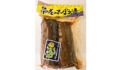 菜の花のてっぽう漬