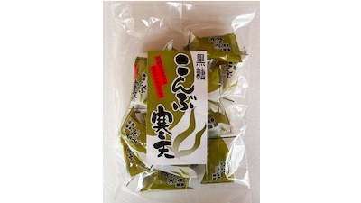 黒糖こんぶ寒天
